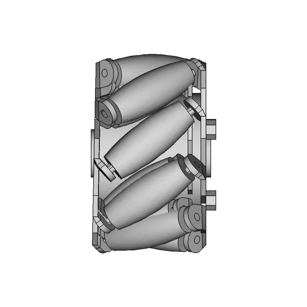 Mecanum Wheels (Placeholder) | High-Quality CAD Model_270_0_degree_snapshot