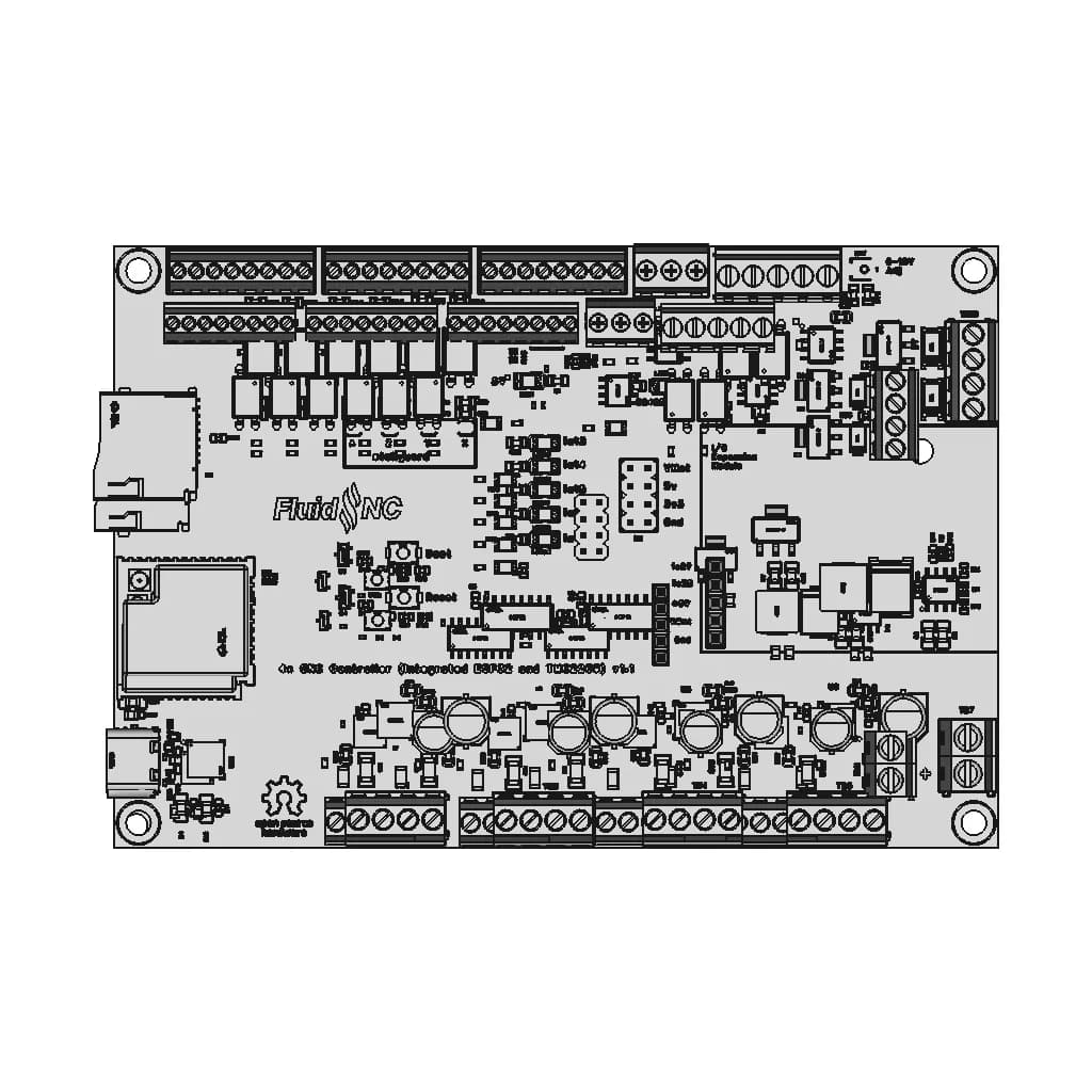 4X Cnc Controller With Esp32 And Tmc2209 | High-Quality CAD Model_0_0_degree_snapshot