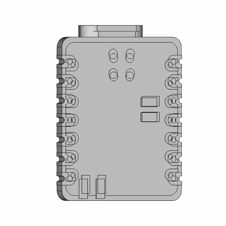 Seed Studio Xiao Nrf-52840 - Downloadable CAD Representation