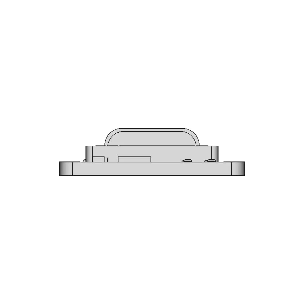 Seed Studio Xiao Nrf-52840 - Downloadable CAD Representation_90_0_degree_snapshot