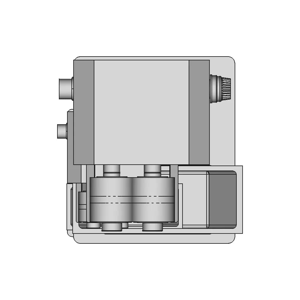 Sponge Roller Cleaner | 3D Engineering Design File_0_0_degree_snapshot