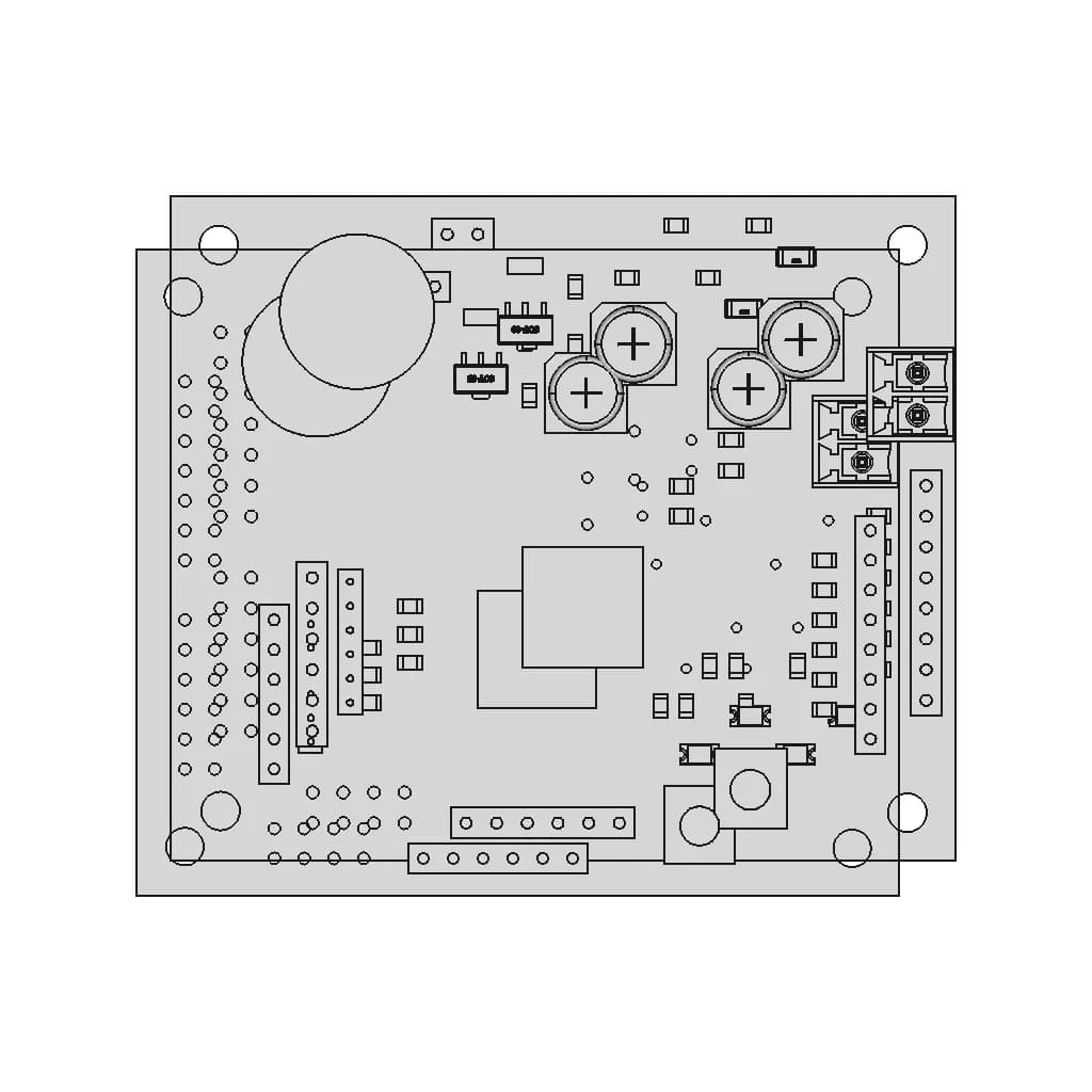 Modul Pic24Fj128Ga106 - Downloadable CAD Representation_0_0_degree_snapshot