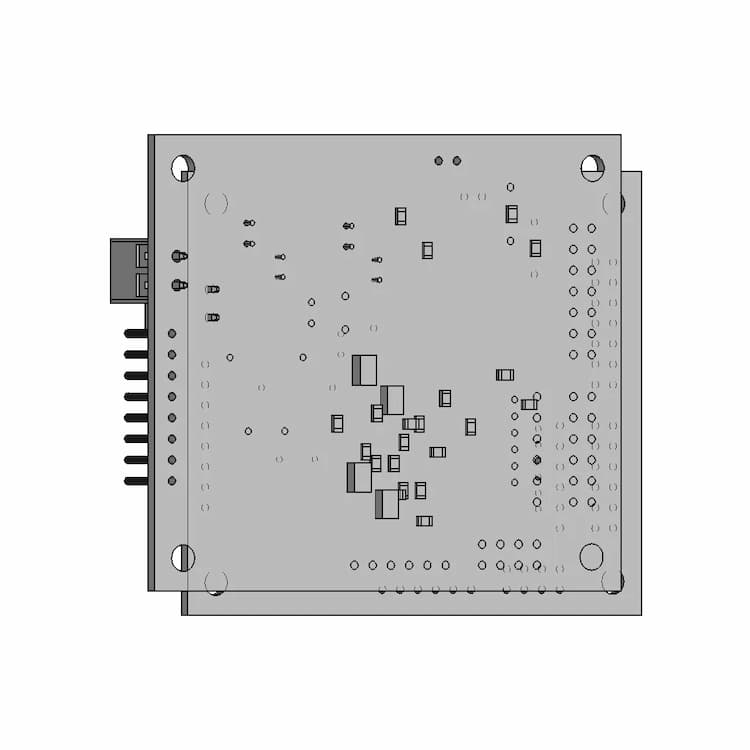 Modul Pic24Fj128Ga106 - Downloadable CAD Representation