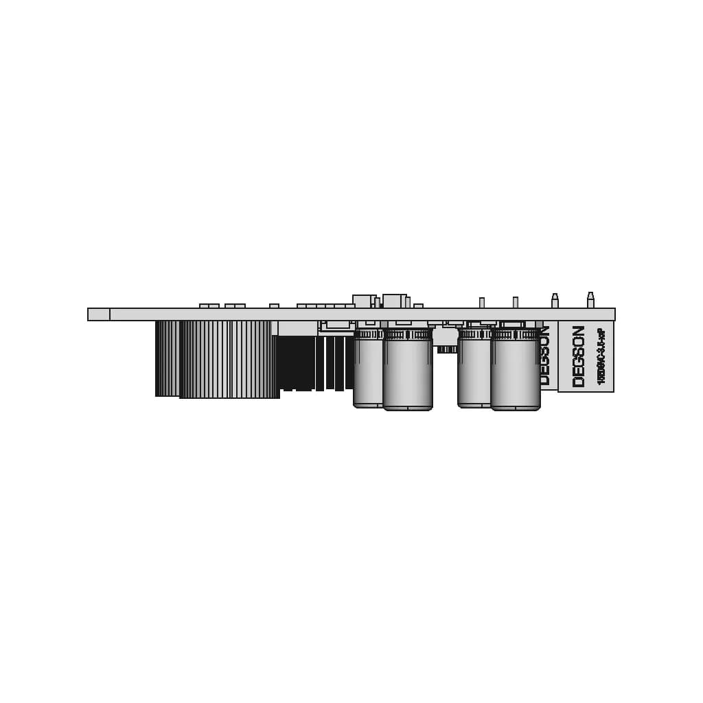 Modul Pic24Fj128Ga106 - Downloadable CAD Representation_270_0_degree_snapshot