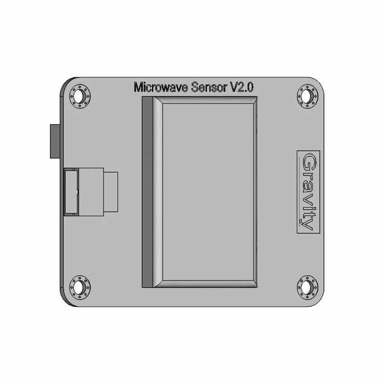 Gravity Digital 10.525Ghz Microwave Sensor (Motion Detection) - Standard Mechanical Component