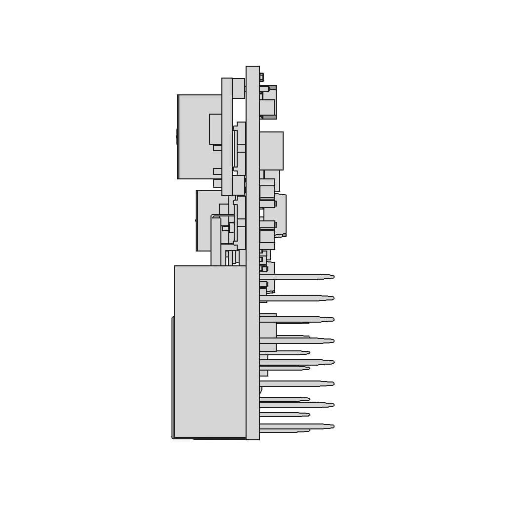 Gigabit Poe Shield | 3D Engineering Design File_0_90_degree_snapshot