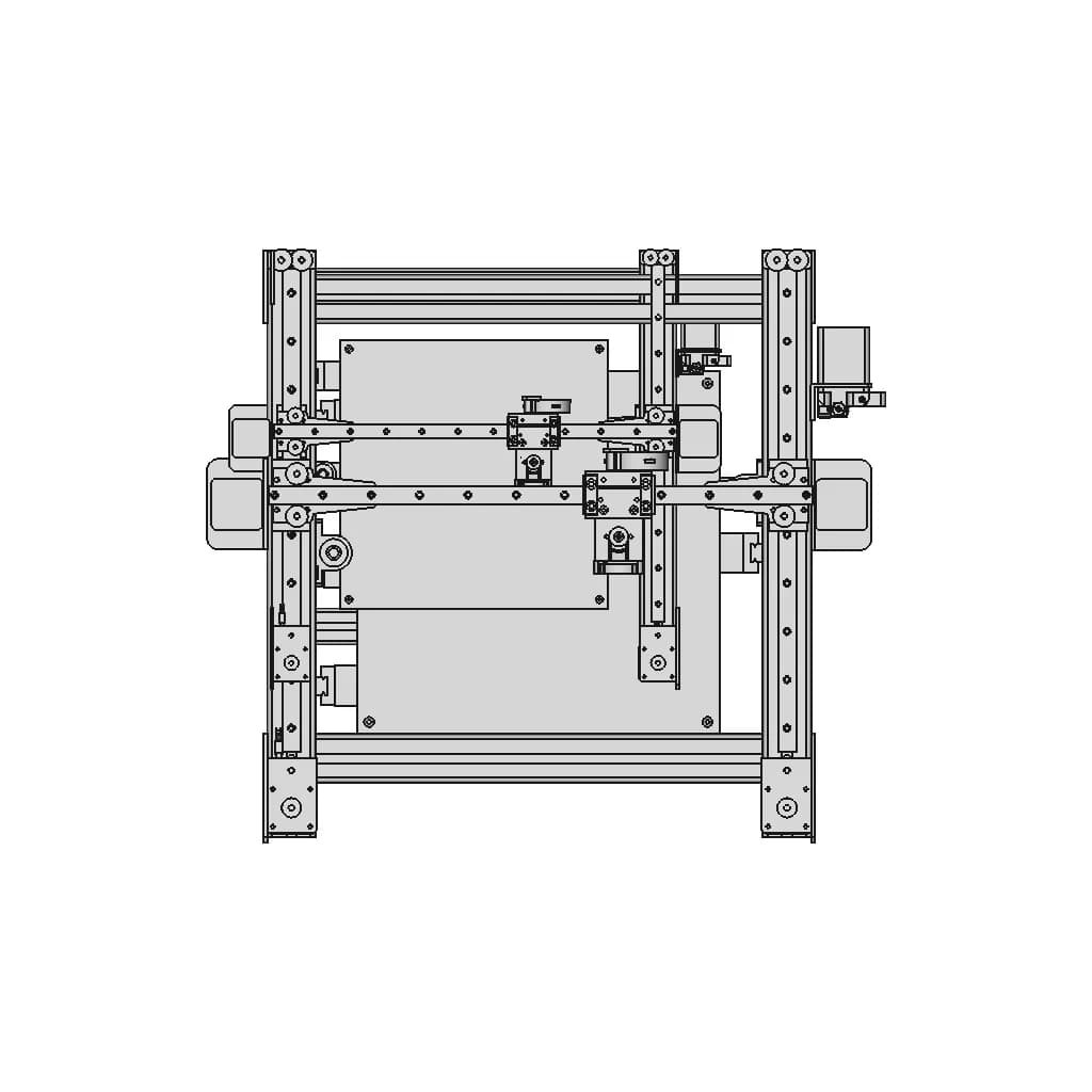 3D Printer Core Xy Diy - Standard Mechanical Component_0_0_degree_snapshot