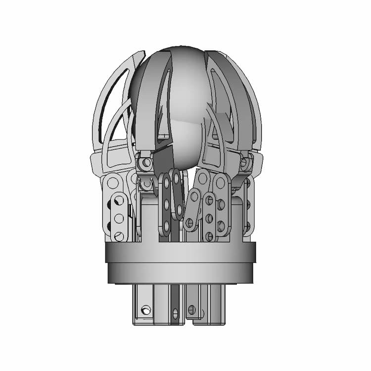 Five Clamp Gripper | High-Quality CAD Model