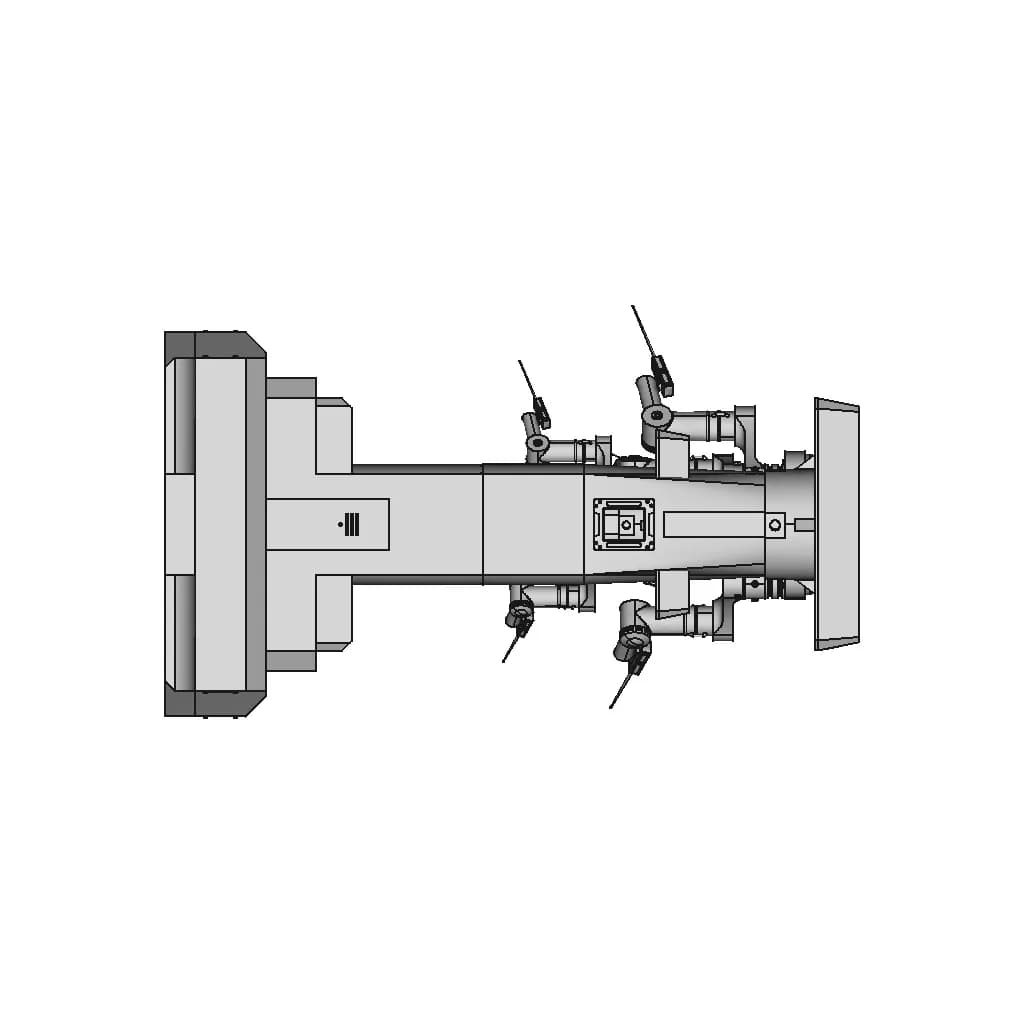 Solidworks 3D Design And Assembly Of A Collaborative Surgery Robot - Downloadable CAD Representation_0_90_degree_snapshot