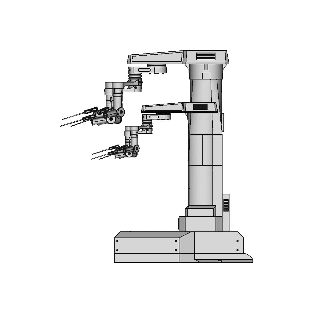 Solidworks 3D Design And Assembly Of A Collaborative Surgery Robot - Downloadable CAD Representation_270_0_degree_snapshot