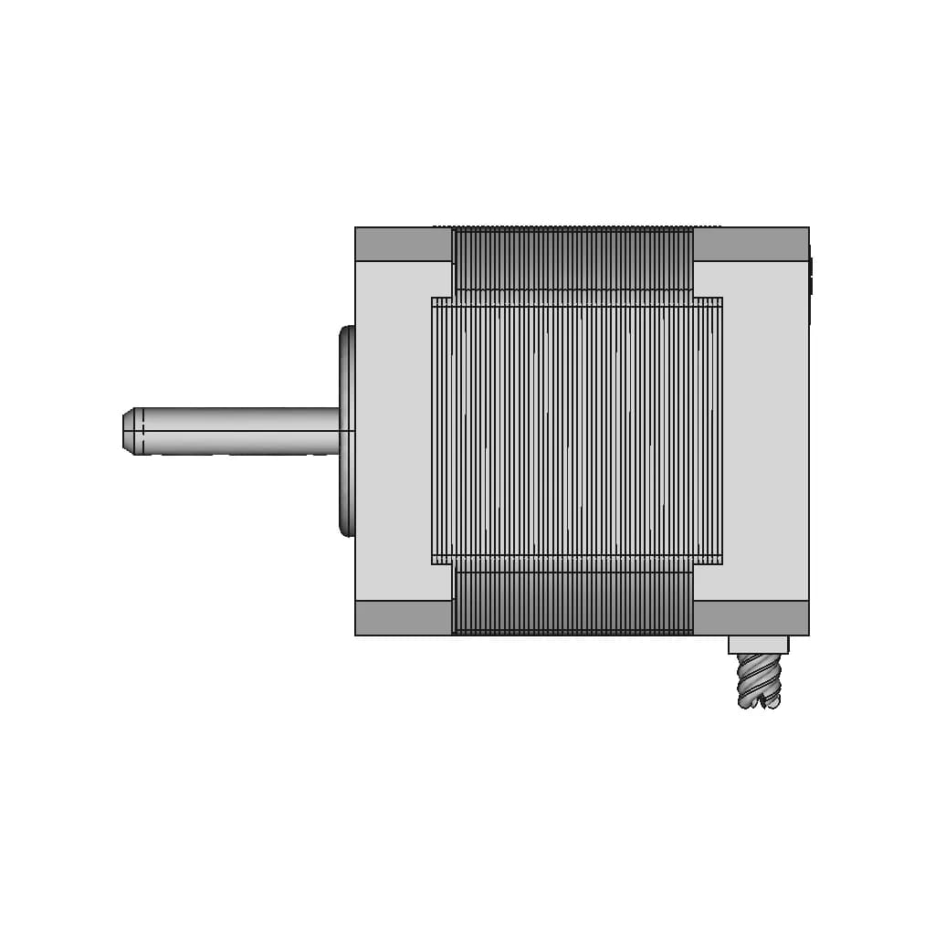 Stepper Motor 17Hs19-2004S - Standard Mechanical Component_0_90_degree_snapshot