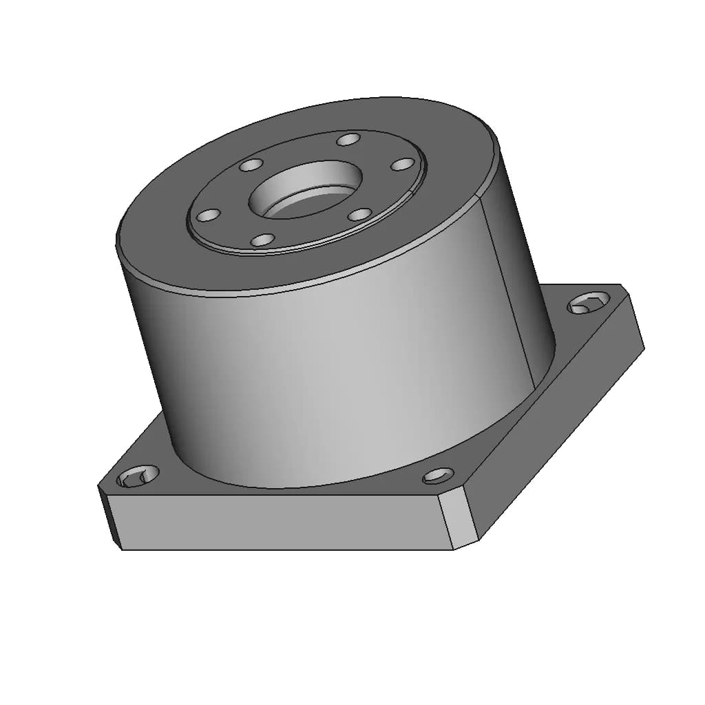 Minif-11 Harmonic Reducer For Nema17 - Downloadable CAD Representation_60_30_degree_snapshot