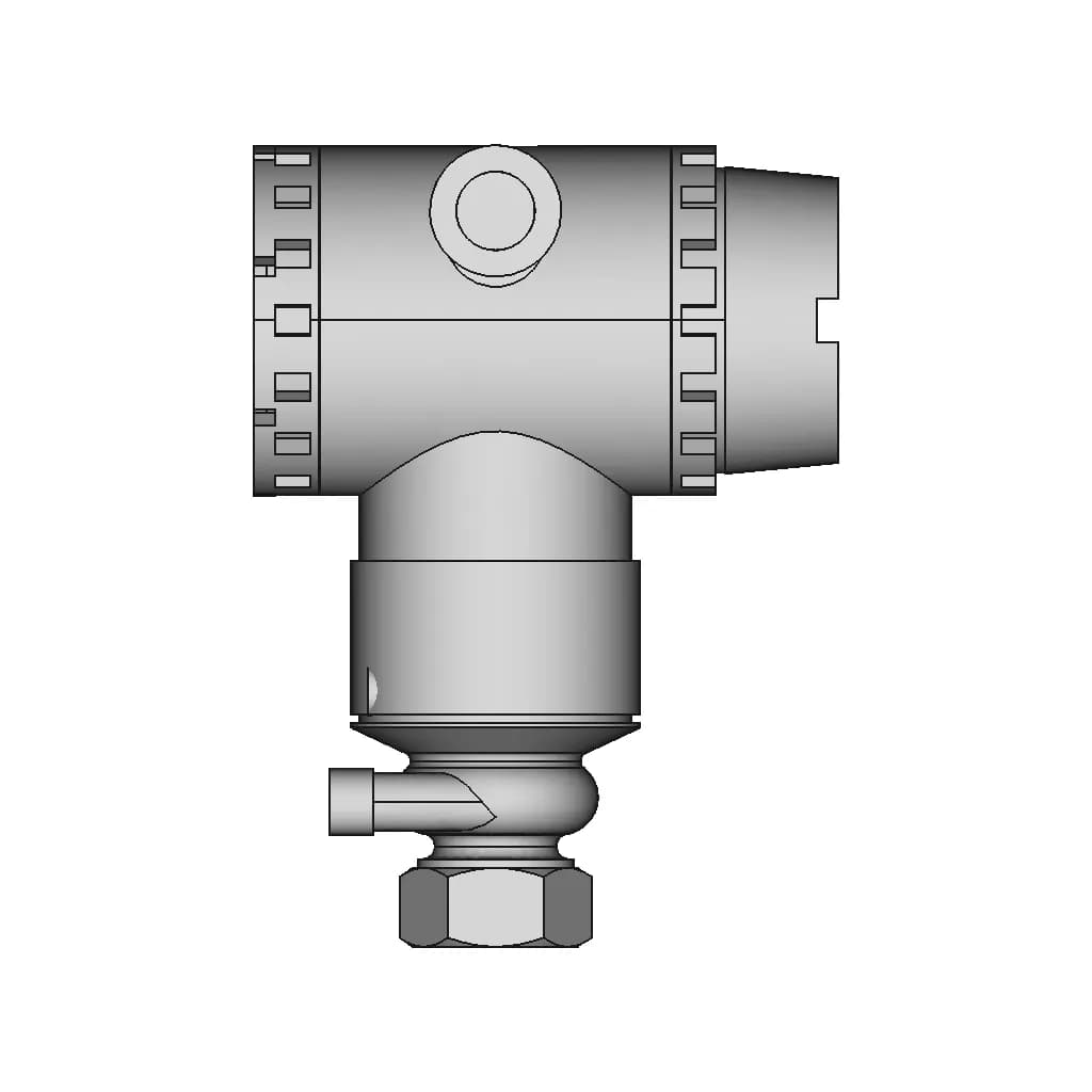 Pressure Transmitter | 3D Engineering Design File_0_270_degree_snapshot