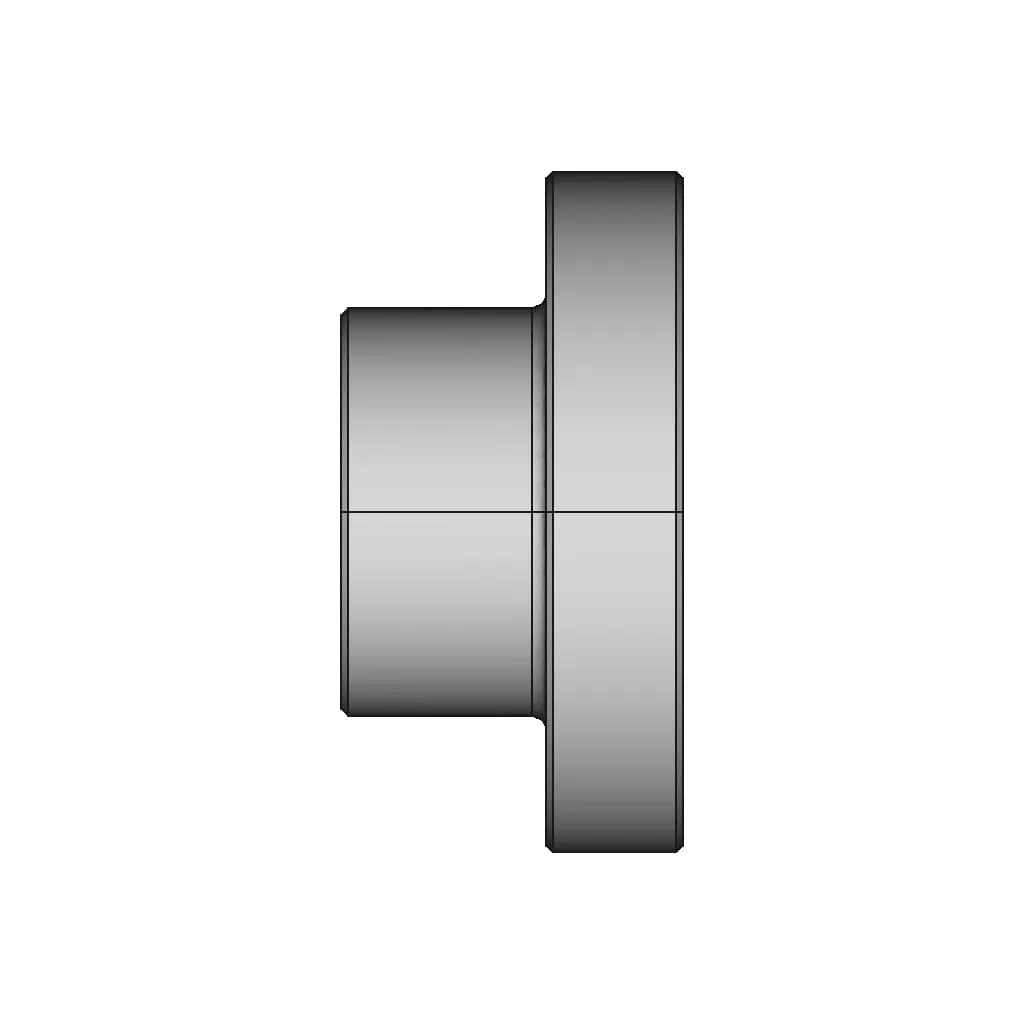 Welding Neck Flange | High-Quality CAD Model_0_270_degree_snapshot