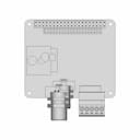 Pican-M With Can-Bus Micro-C And Rs422 Connector + 3A Smps | 3D Engineering Design File_0_0_degree_snapshot