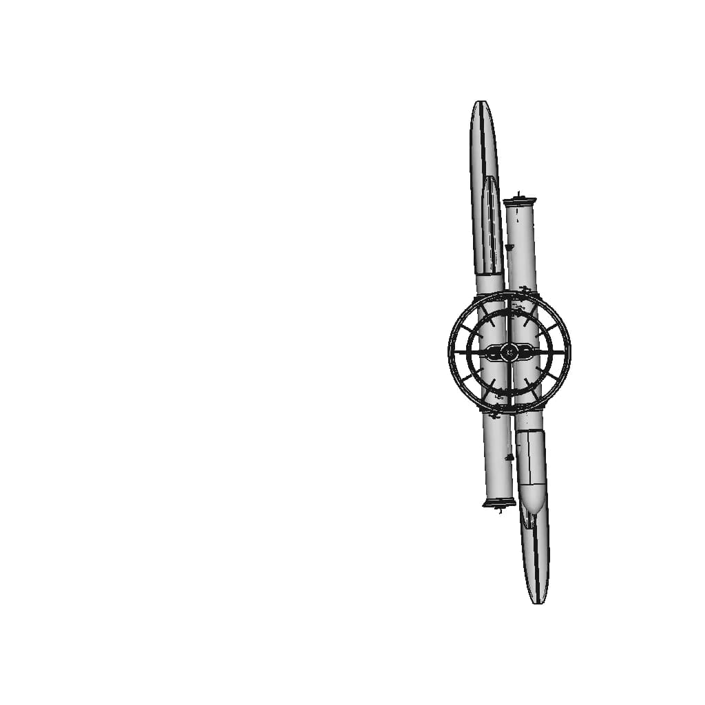 Torpedo Launcher Ww1 | 3D Engineering Design File_90_0_degree_snapshot