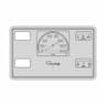 Gauge Panel Stewart Warner For Ramirez Rural 750 - Downloadable CAD Representation_0_0_degree_snapshot