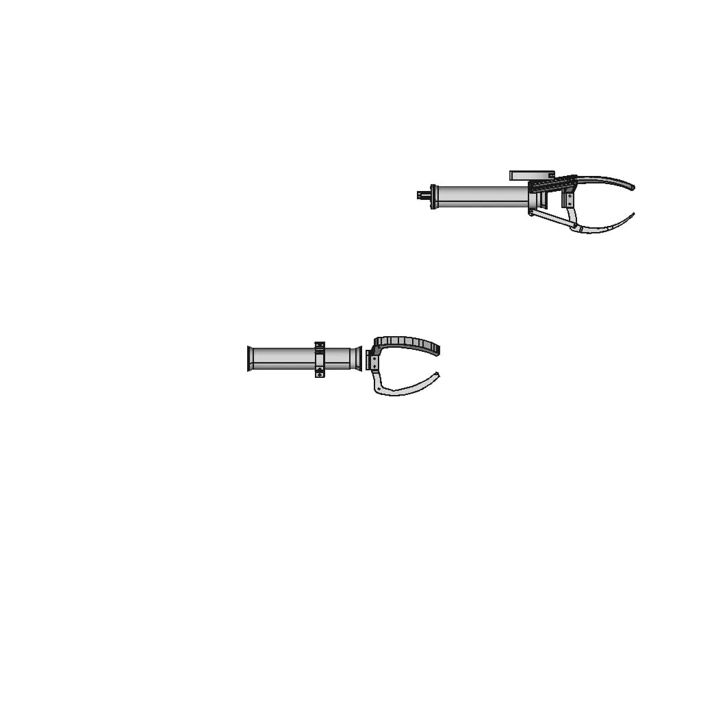 Claw Gripper For Bluerov2 | 3D Engineering Design File_90_0_degree_snapshot