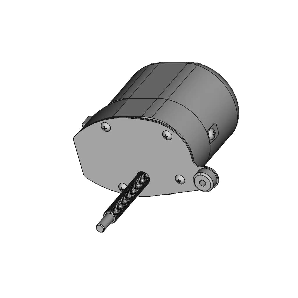 12V Universal Wiper Motor | High-Quality CAD Model_60_30_degree_snapshot