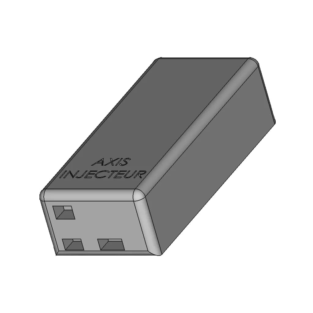 Axis T8154 60 W Sfp Midspan | High-Quality CAD Model_60_30_degree_snapshot