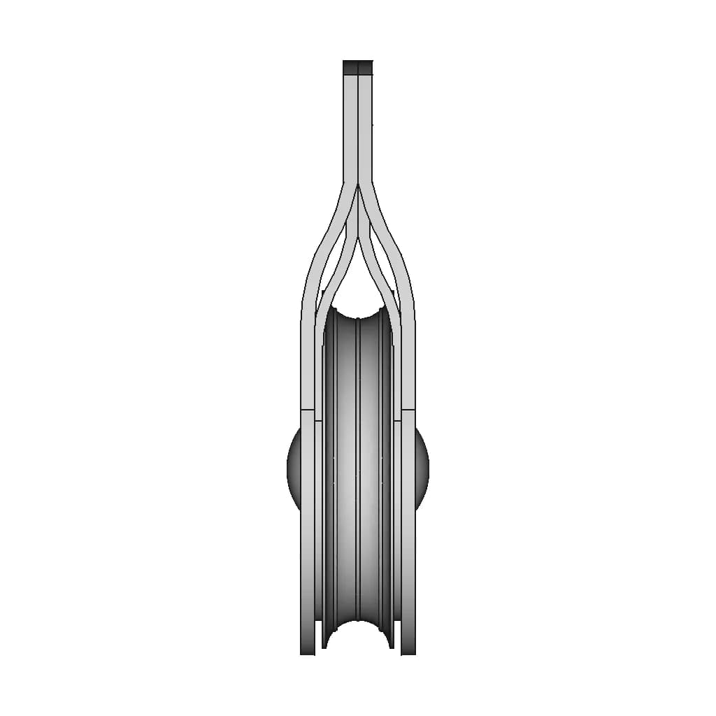 Simple Pulley | High-Quality CAD Model_90_0_degree_snapshot