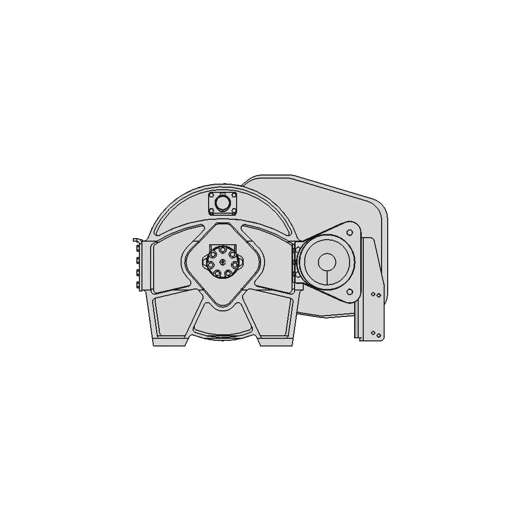 Braden Winch - 20,000 Lbs Pull Force - Downloadable CAD Representation_0_90_degree_snapshot