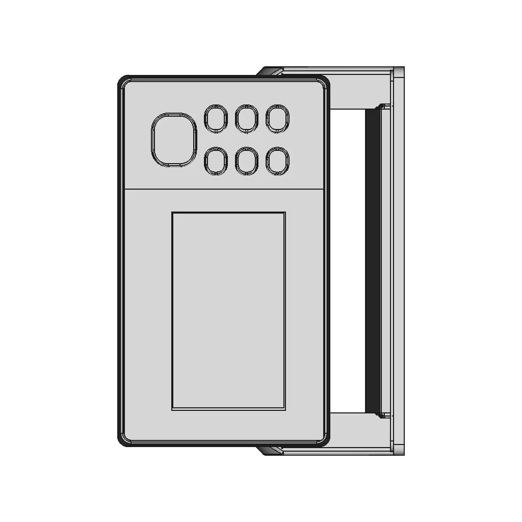 Gp39 Furuno Gps Navigator | High-Quality CAD Model_0_90_degree_snapshot