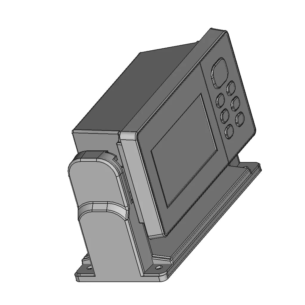 Gp39 Furuno Gps Navigator | High-Quality CAD Model_60_30_degree_snapshot