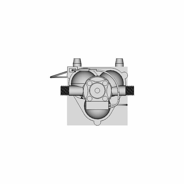 Lilie Shurflo Pump Classic Serie Weißgelb 1,4 Bar | 3D Engineering Design File
