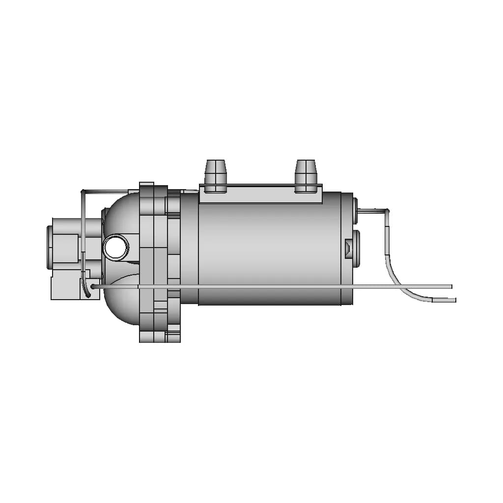 Lilie Shurflo Pump Classic Serie Weißgelb 1,4 Bar | 3D Engineering Design File_0_90_degree_snapshot