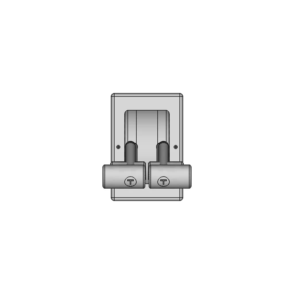 Ch4481P Top Mount Dual Lever Control - Downloadable CAD Representation_0_0_degree_snapshot