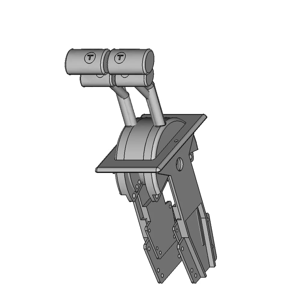 Ch4481P Top Mount Dual Lever Control - Downloadable CAD Representation_60_30_degree_snapshot