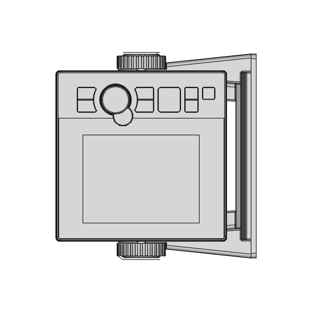 Fcv600 Furuno Fish Finder | 3D Engineering Design File_0_90_degree_snapshot