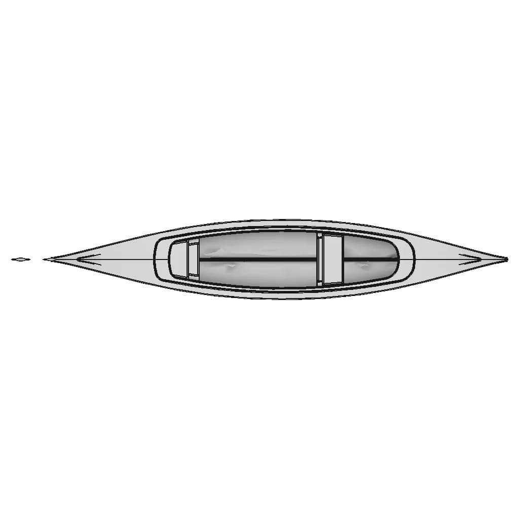 Canoe And Paddle | High-Quality CAD Model_0_0_degree_snapshot