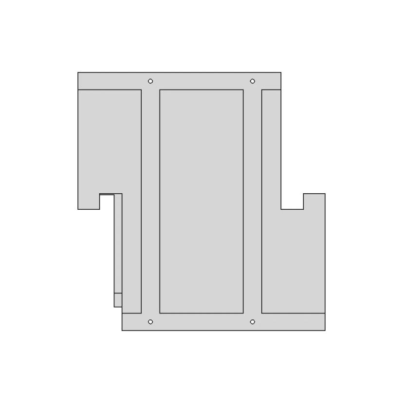 Средний Модуль В-400С | High-Quality CAD Model