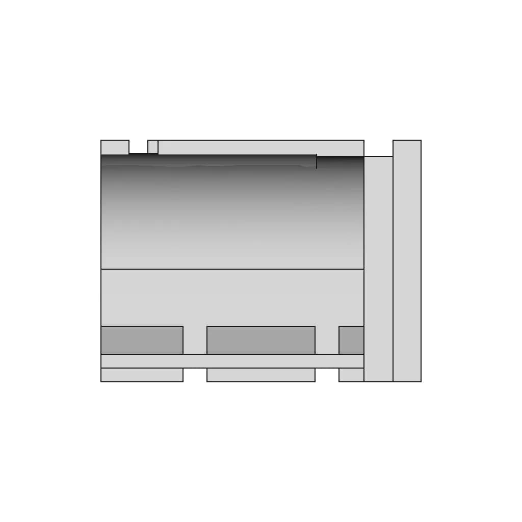 Средний Модуль В-400С | High-Quality CAD Model_270_0_degree_snapshot