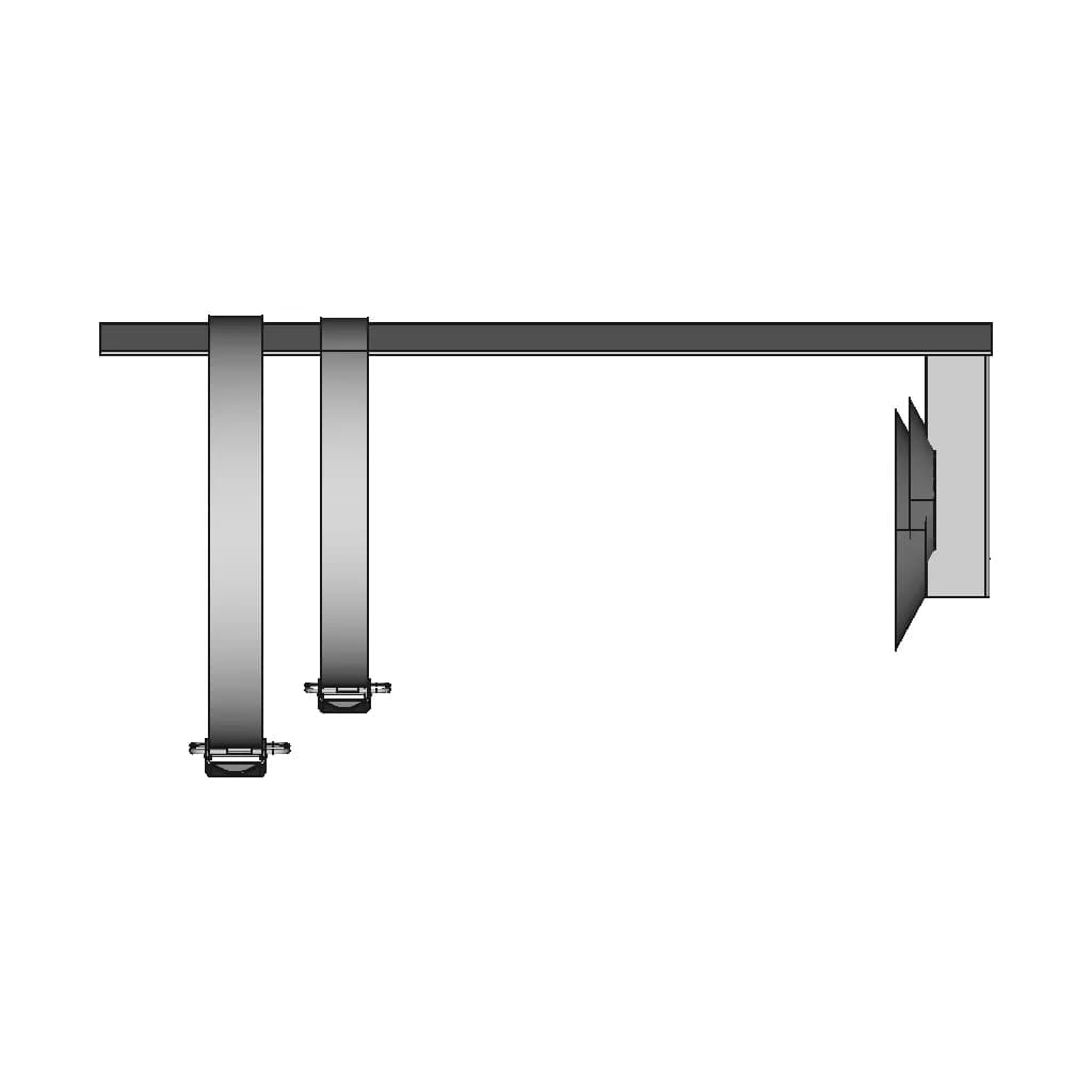 Кронштейн Под Огнетушитель / Fire Extinguisher Bracket | 3D Engineering Design File_0_90_degree_snapshot
