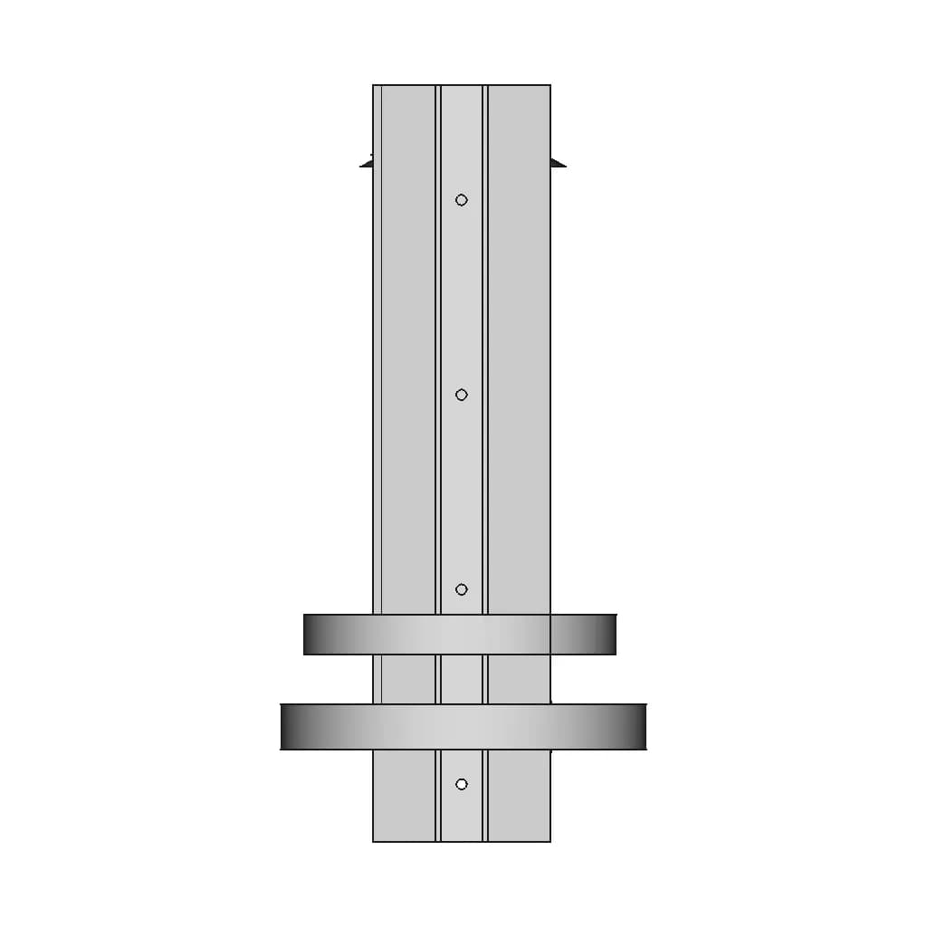 Кронштейн Под Огнетушитель / Fire Extinguisher Bracket | 3D Engineering Design File_270_0_degree_snapshot