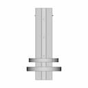 Кронштейн Под Огнетушитель / Fire Extinguisher Bracket | 3D Engineering Design File_270_0_degree_snapshot