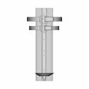 Кронштейн Под Огнетушитель / Fire Extinguisher Bracket | 3D Engineering Design File_90_0_degree_snapshot