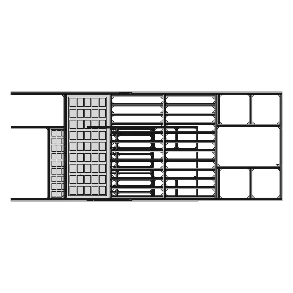 Roofrag For Fiat Ducato With Rails - Downloadable CAD Representation_0_0_degree_snapshot