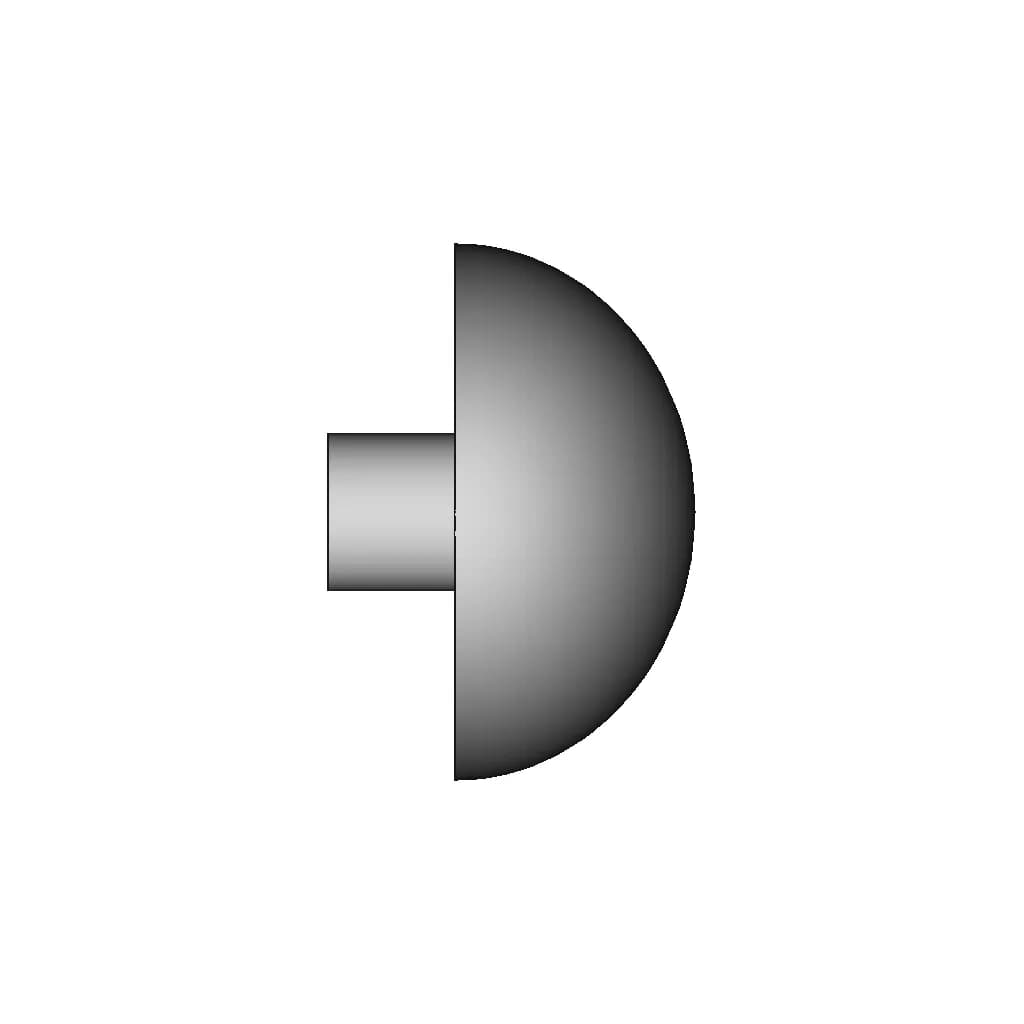 Morovski Type Through Deck Fitting - Standard Mechanical Component_0_90_degree_snapshot