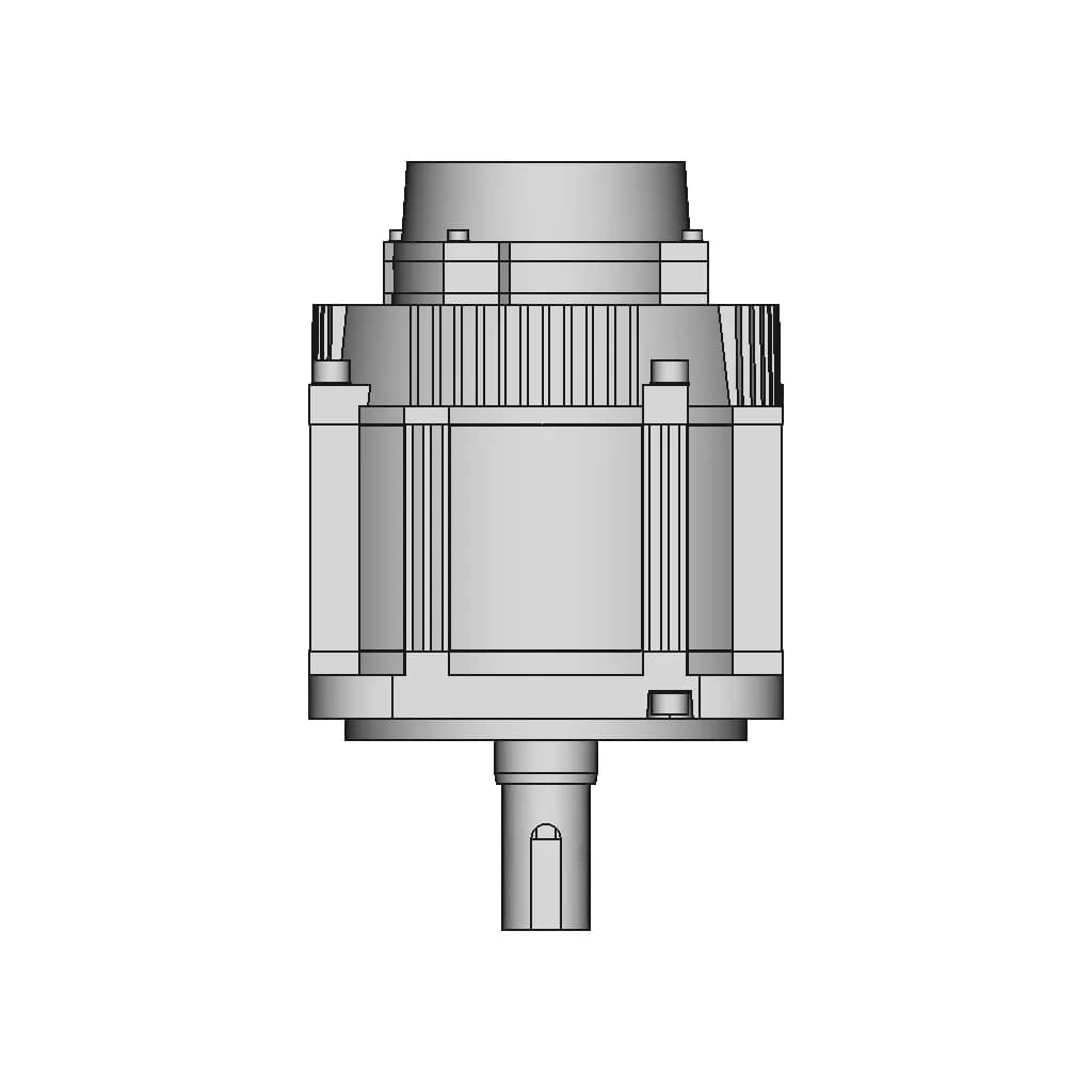 Motor Servo Sgm7G-13Afa61-Yaskawa - Standard Mechanical Component_270_0_degree_snapshot