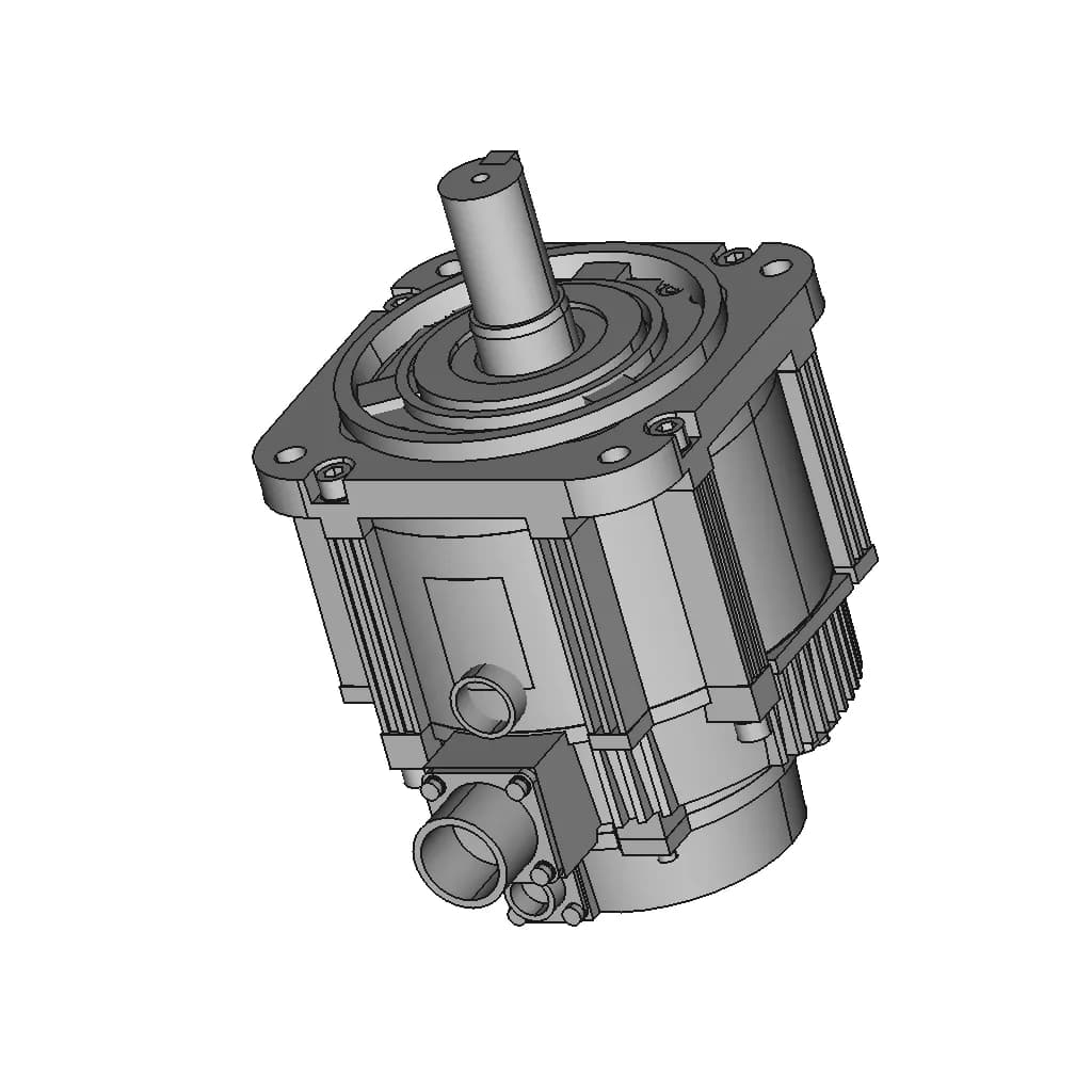 Motor Servo Sgm7G-13Afa61-Yaskawa - Standard Mechanical Component_60_30_degree_snapshot