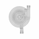 Helical Cryogenic Scavenger With Double Interlocking Rectangular Walls,Kn | High-Quality CAD Model_270_0_degree_snapshot