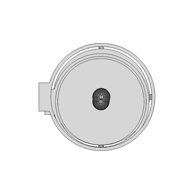 12-24V Underwater Thruster Brushless Motor 4 Blade Propeller Design | High-Quality CAD Model