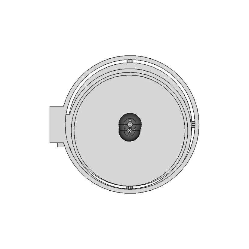 12-24V Underwater Thruster Brushless Motor 4 Blade Propeller Design | High-Quality CAD Model