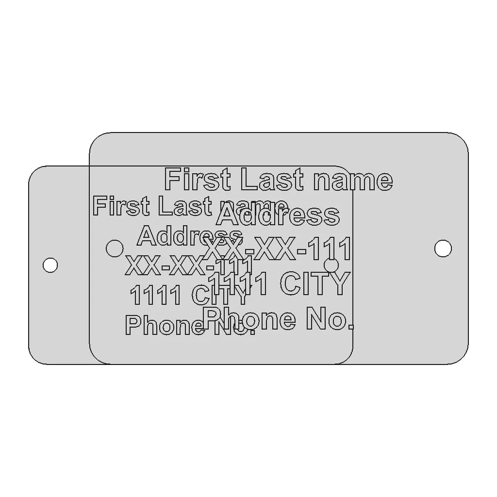 Lobster Pot Tag | 3D Engineering Design File_0_0_degree_snapshot