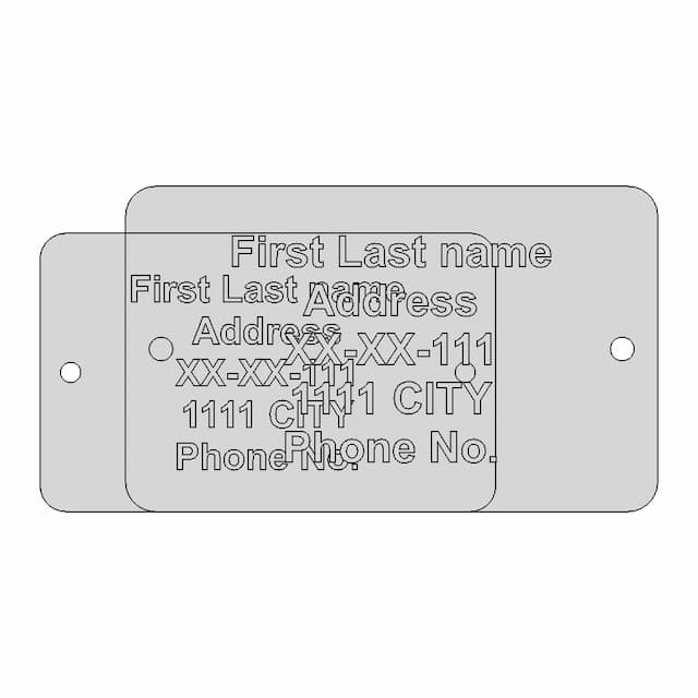 Lobster Pot Tag | 3D Engineering Design File