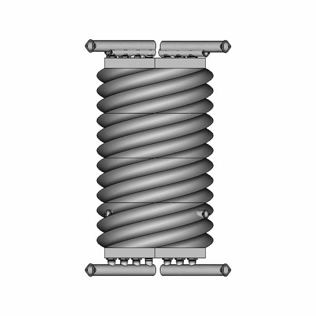 Twisted_Honeycomb_Recuperator | High-Quality CAD Model